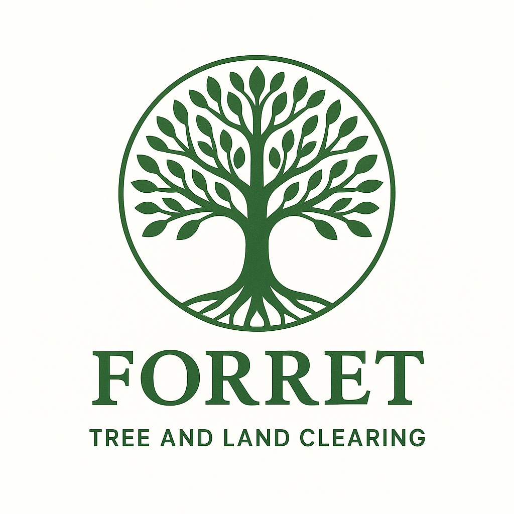 Forret Tree and Land Clearing Logo